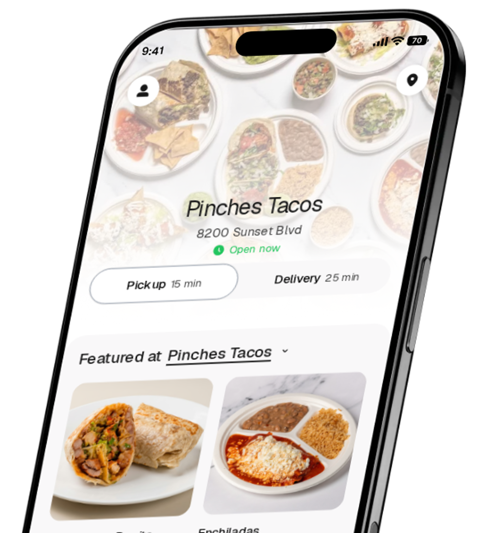 Pinches Tacos app preview