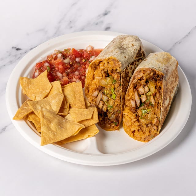 Al Pastor Burrito.