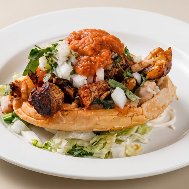 Al Pastor Sopes.